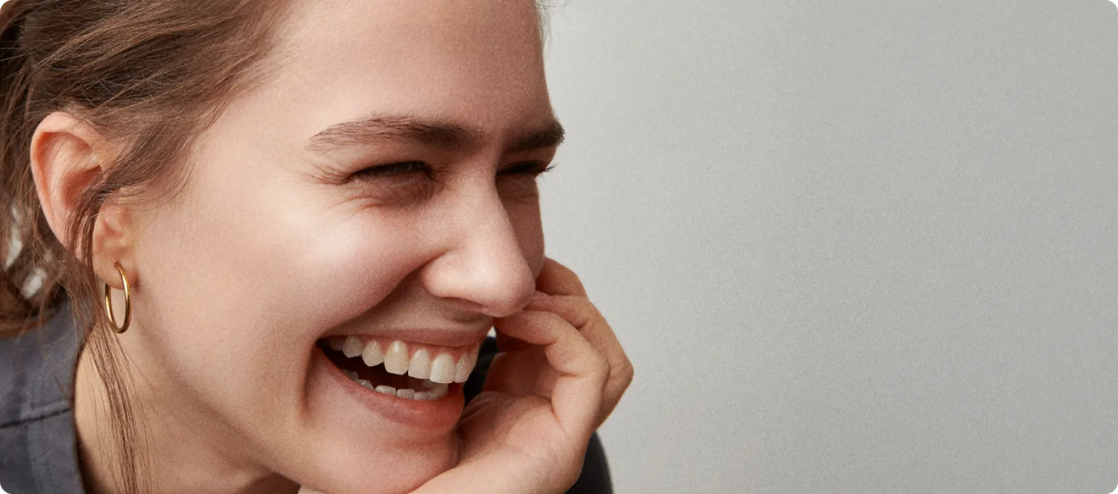 Persona sonriendo