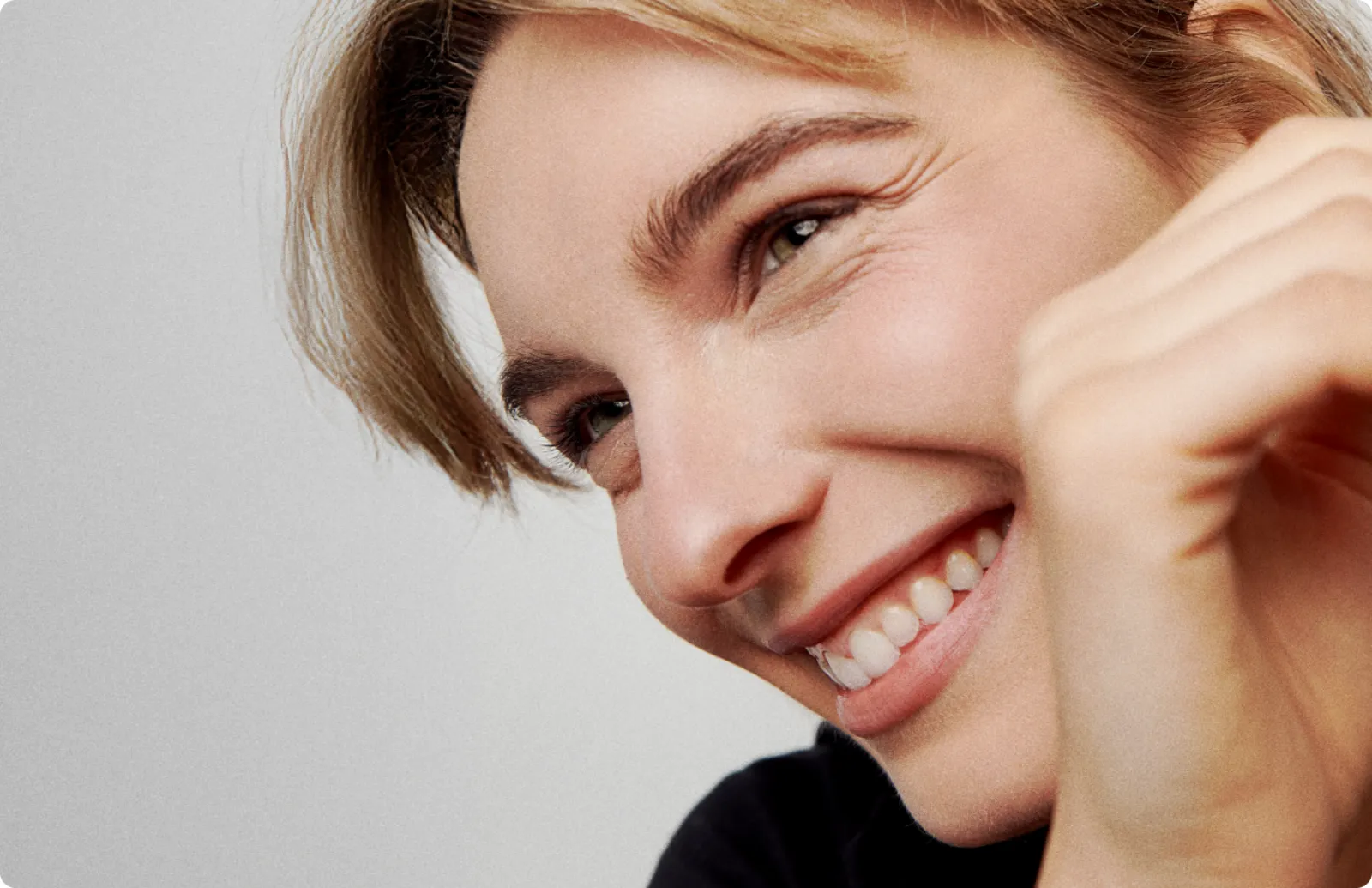 Profesional sonriendo